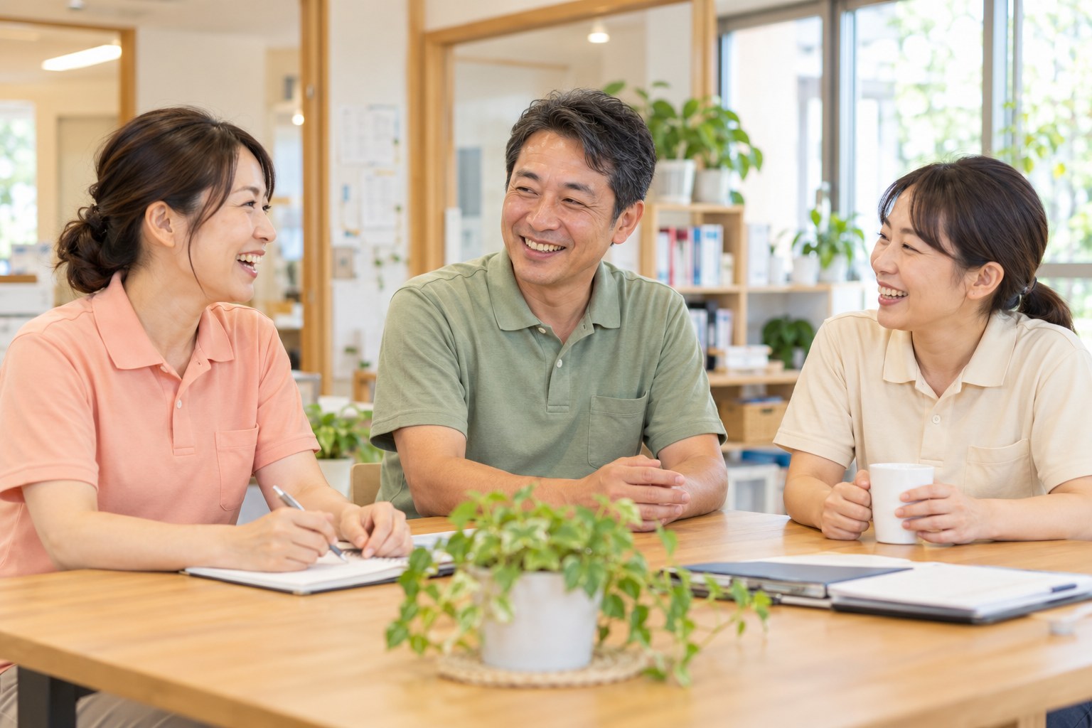 人と関わる仕事のイメージ